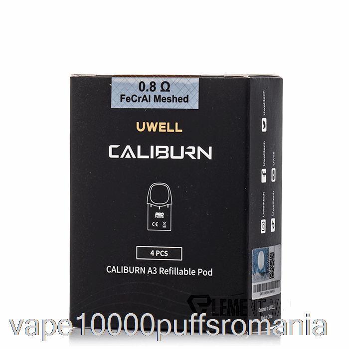 Vape Romania Uwell Caliburn A3 Păstăi De Schimb 0.8ohm A3 Păstăi Cu Plasă Fecală